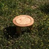 Table basse ronde