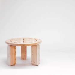 Table basse ronde